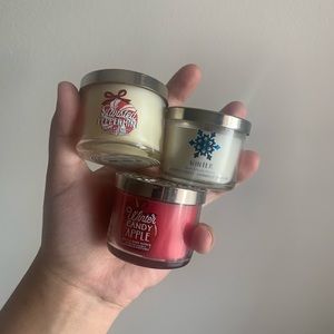 Bath and Body Works Mini Candle Set